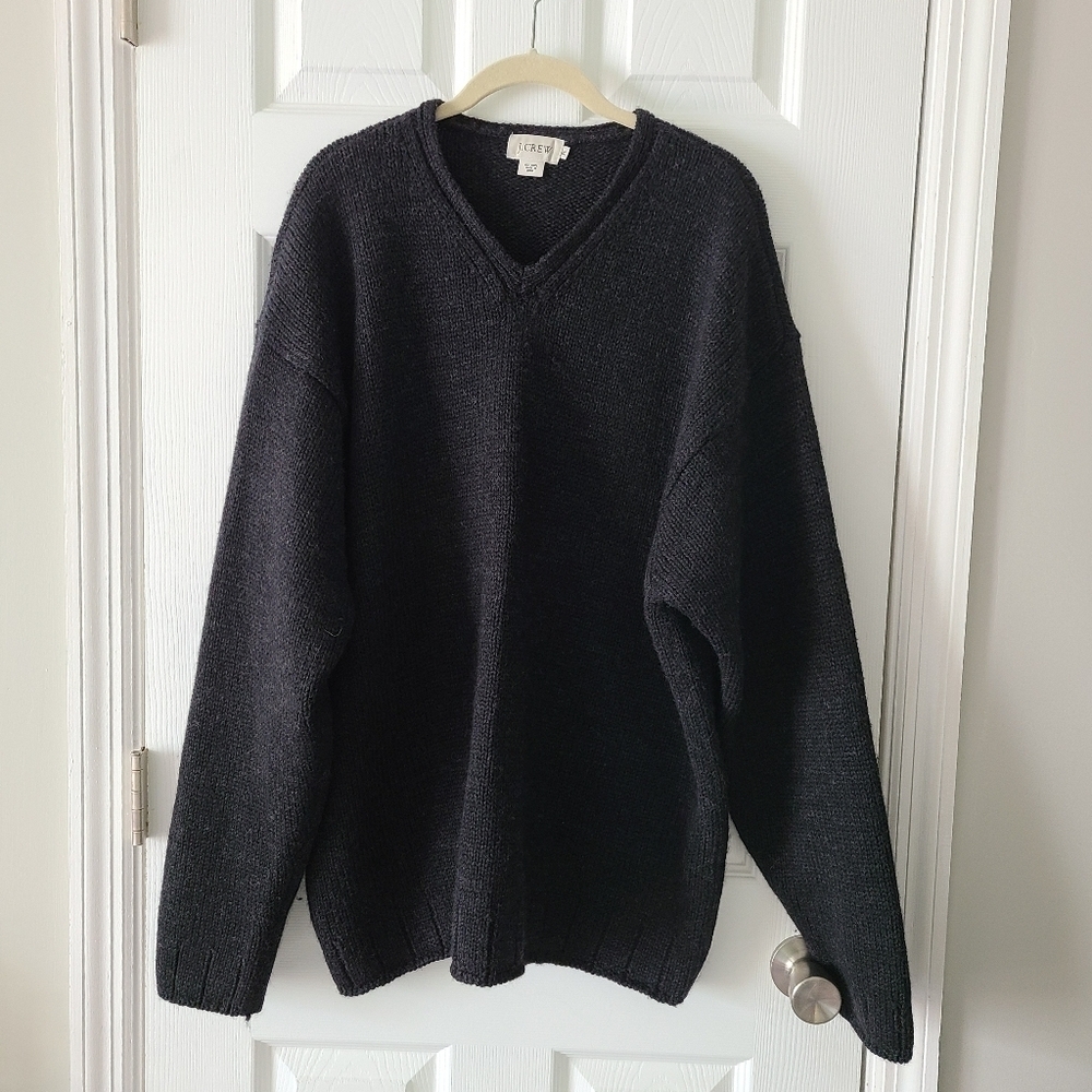 J.Crew Wool V-Neck Sweater - Picture 1 of 4